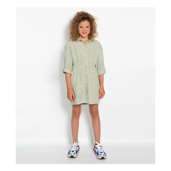 Modern Dress  | Olive green- Product image n°1
