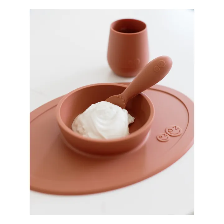Silicone Tableware Set | Terracotta- Product image n°1