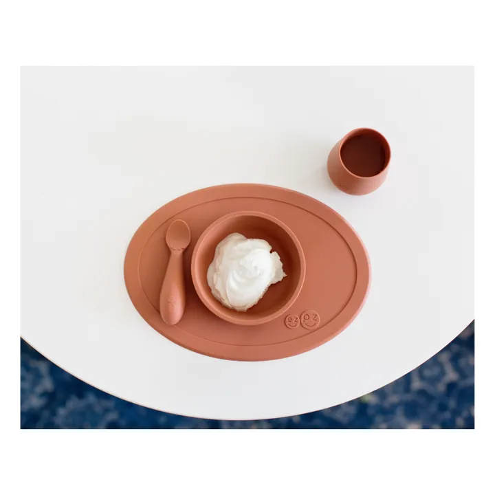 Menüset aus Silikon | Terracotta- Produktbild Nr. 3