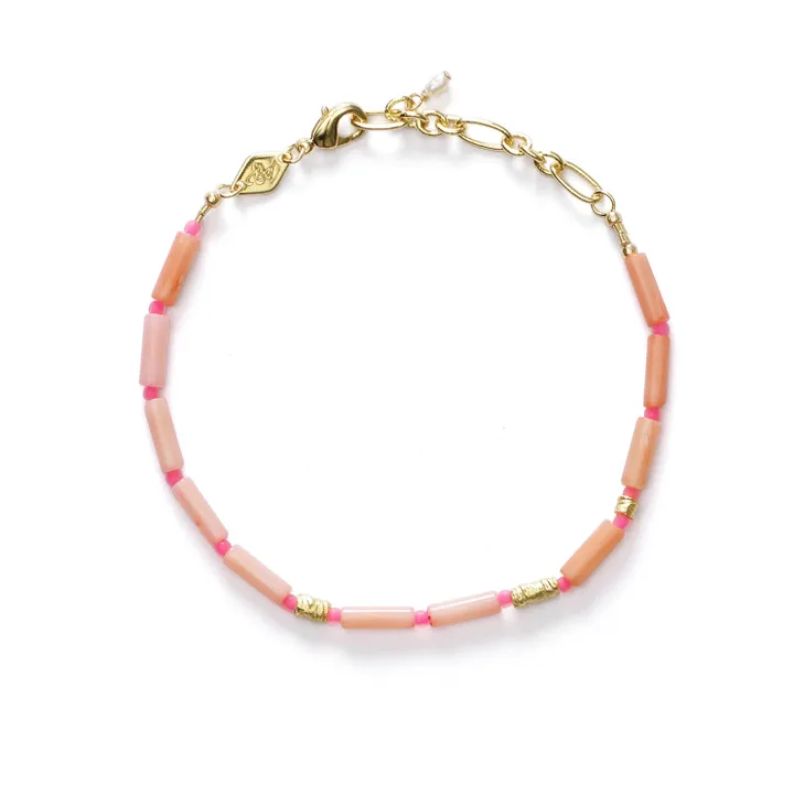Bracelet Malibu | Rose pêche- Image produit n°0