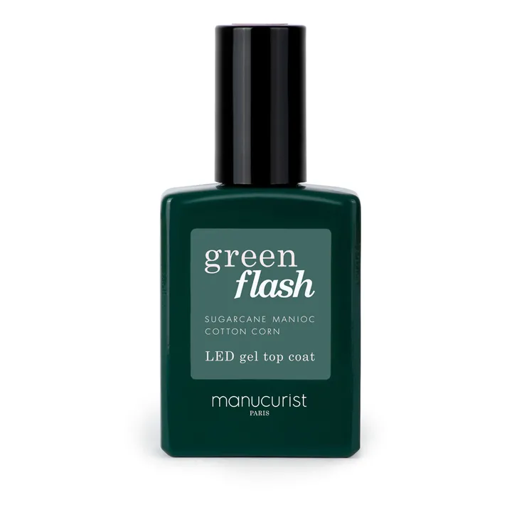 Top coat Green Flash - 15 ml- Immagine del prodotto n°0
