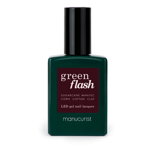 Green Flash Semi-Permanent Nail Polish - 15ml | Hollyhock