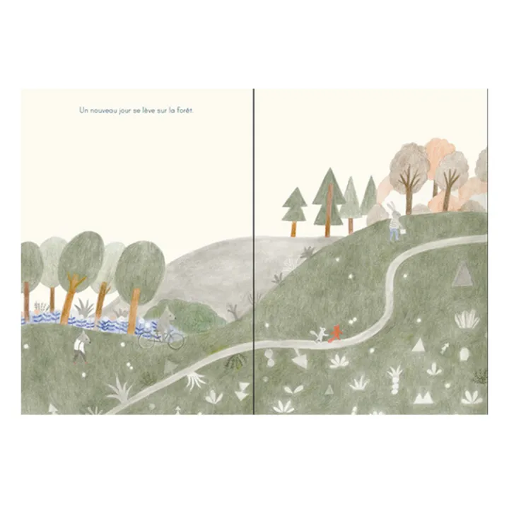 Livre La Bibliothèque de la Forêt - Seoha Lim- Image produit n°2