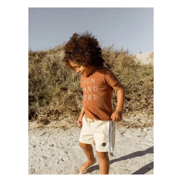 Sun Sand Surf T-Shirt  | Ochre- Product image n°1