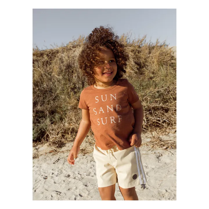Sun Sand Surf T-Shirt  | Ochre- Product image n°2