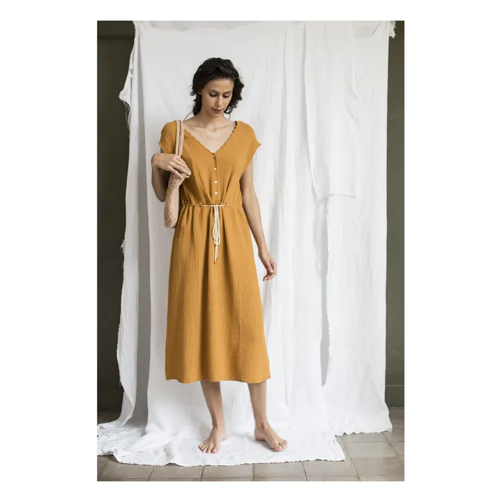 Kleid  - Damenkollektion  | Karamel- Produktbild Nr. 1