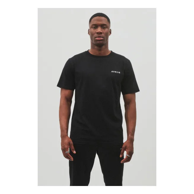 Camiseta Source algodón orgánico | Negro- Imagen del producto n°2