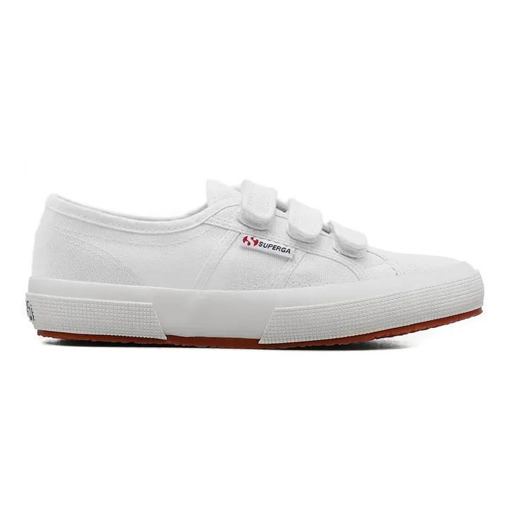 Sneaker Klettverschluss Baumwolle | Weiß- Produktbild Nr. 0