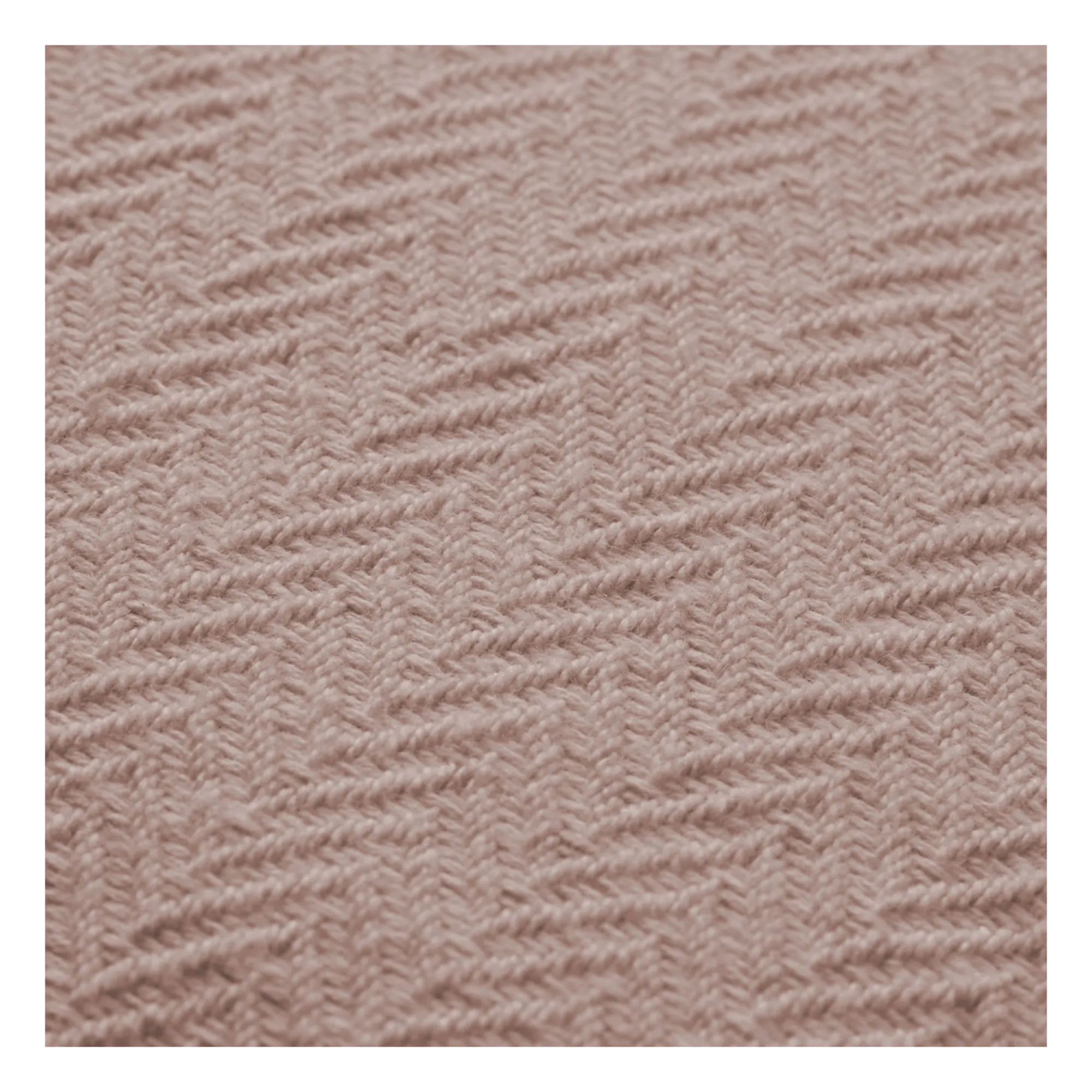 Coussin chevrons | Rose poudré- Image produit n°1