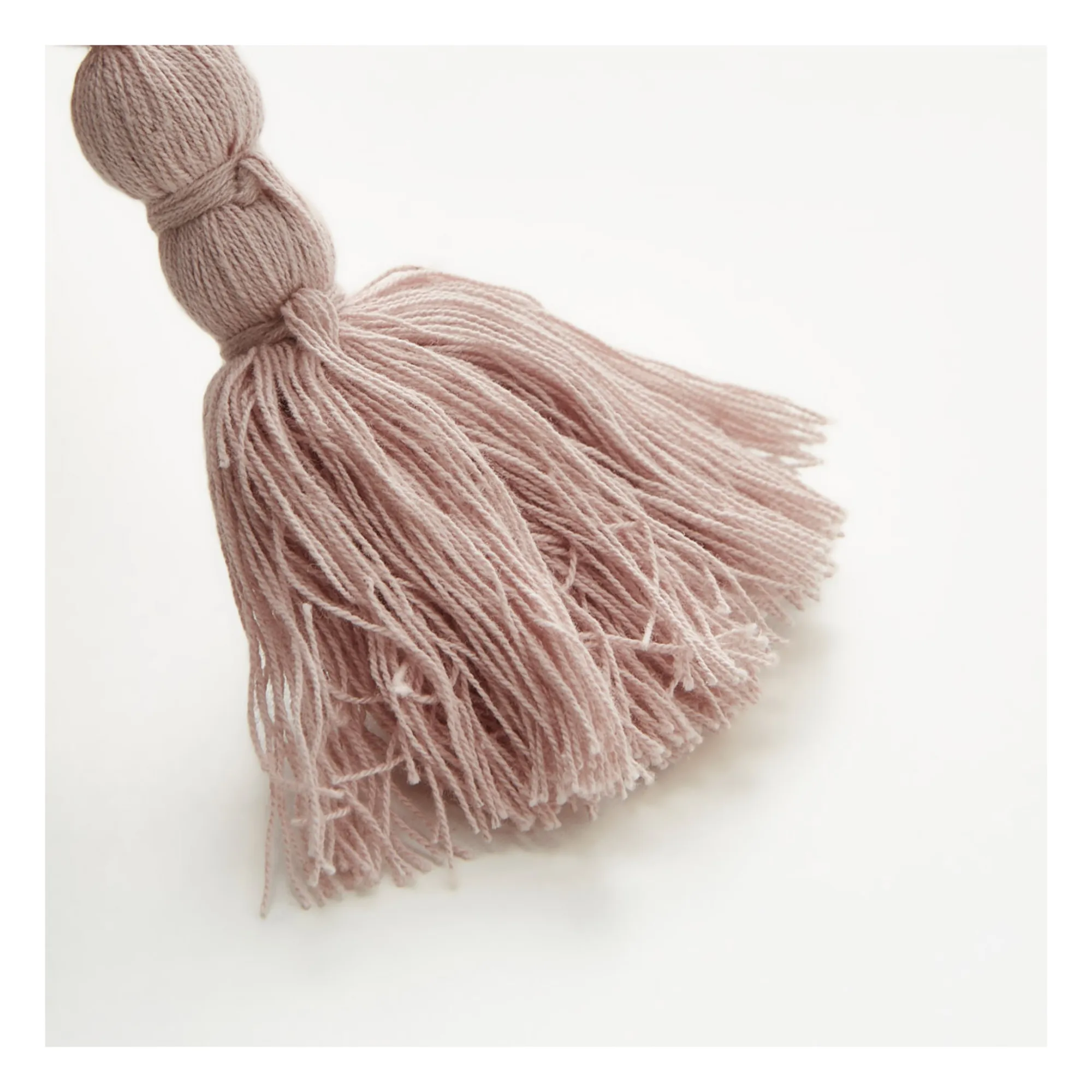 Coussin chevrons | Rose poudré- Image produit n°2