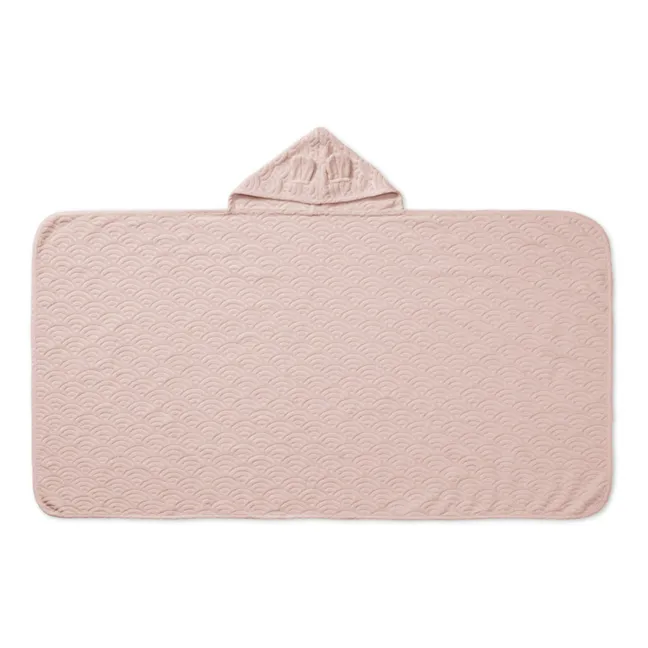 Organic Cotton Rabbit Bath Towel | Powder pink