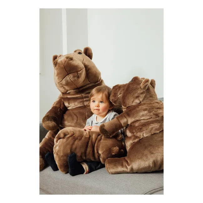 Peluche Mon Hippo Edgar | Gris foncé