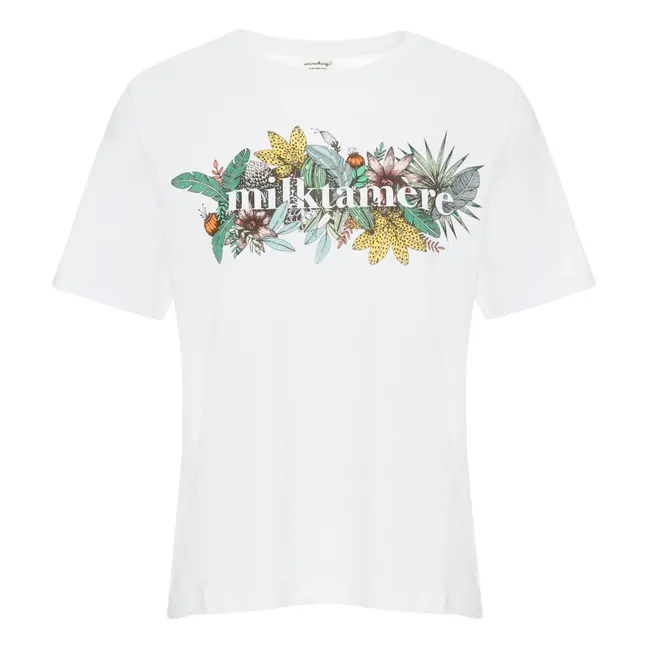 T-Shirt d'allaitement Milktamère | Blanc