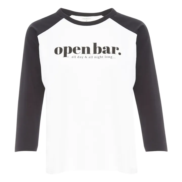 Still T-Shirt Open bar | Weiß- Produktbild Nr. 0