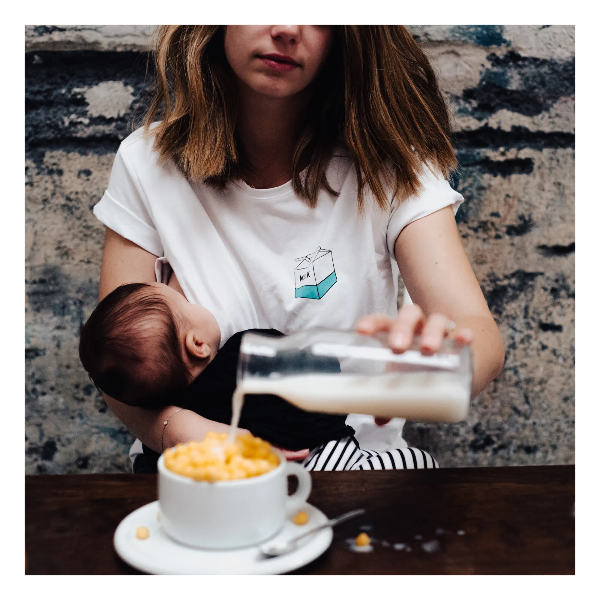 T-Shirt d'allaitement Take away milk (Tajinebanane) - Image 2