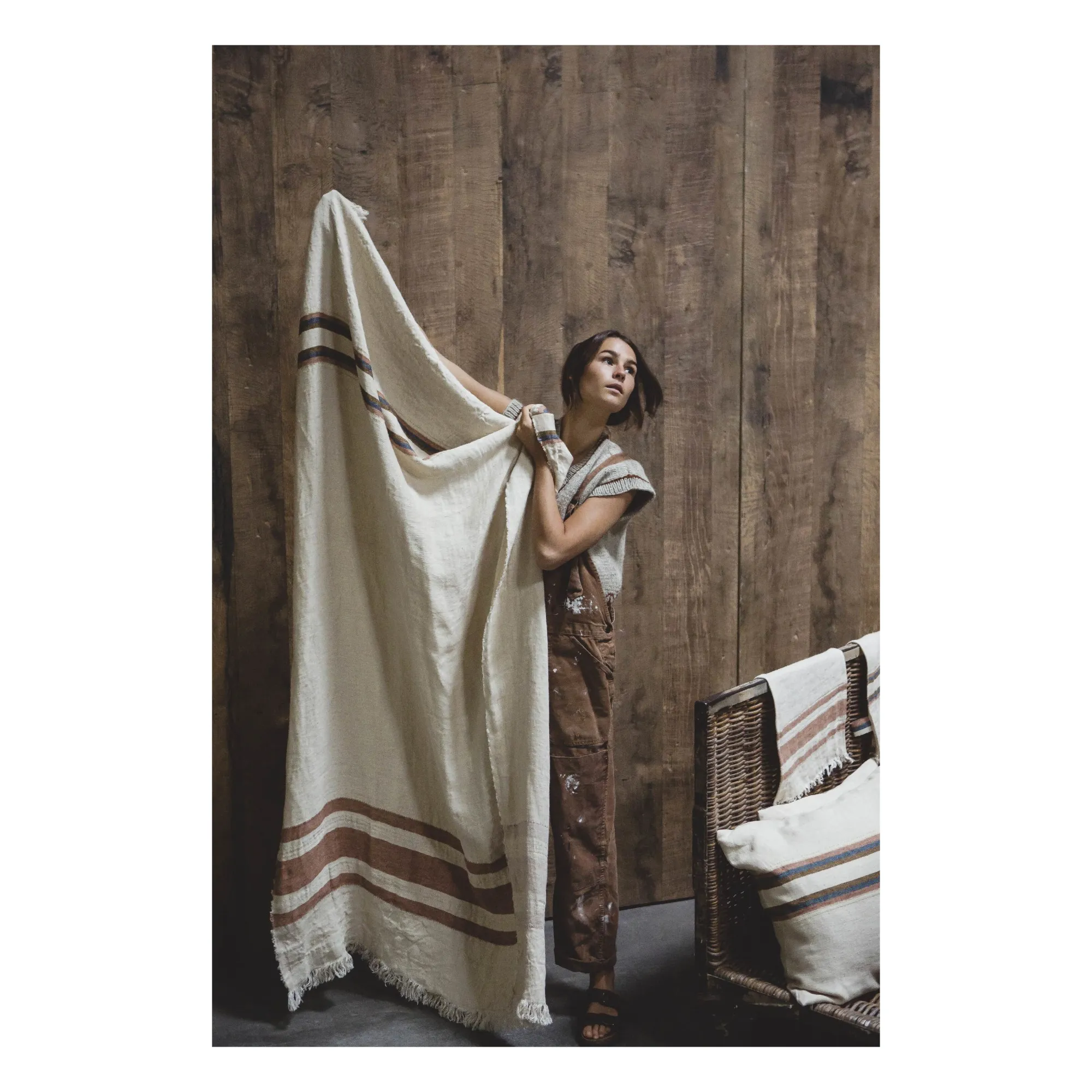 Drap de plage Belgian | Ecru- Image produit n°1