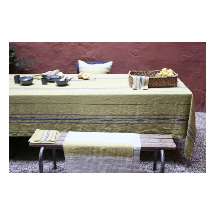 Mantel Patio stripe | Amarillo- Imagen del producto n°1
