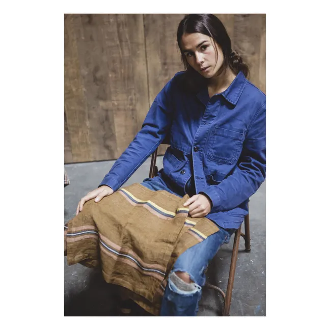 Serviette Virginia | Haselnussbraun