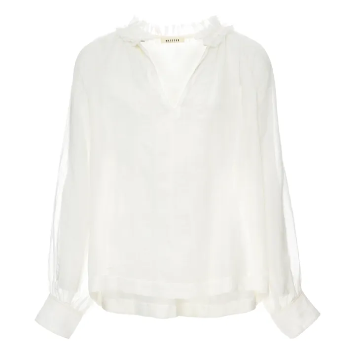 Digue Blouse  | White- Product image n°0