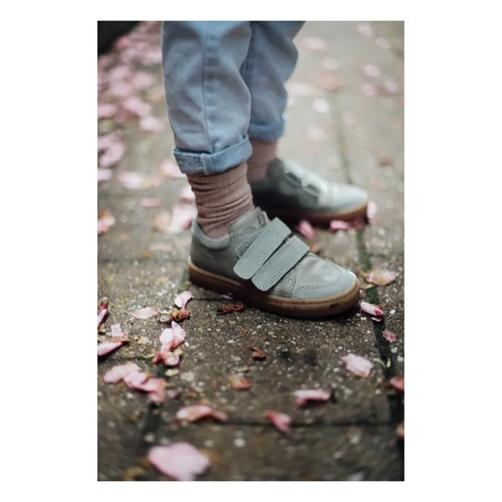 Zapatillas con velcros | Azul Gris- Imagen del producto n°2