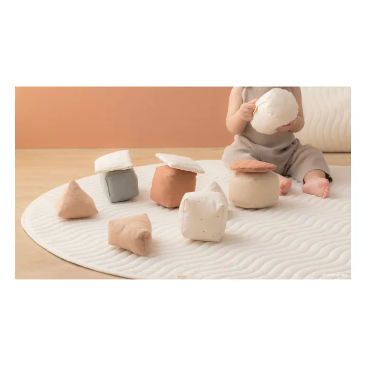 Cubos sensoriales de algodón - Set de 11 formas- Imagen del producto n°2