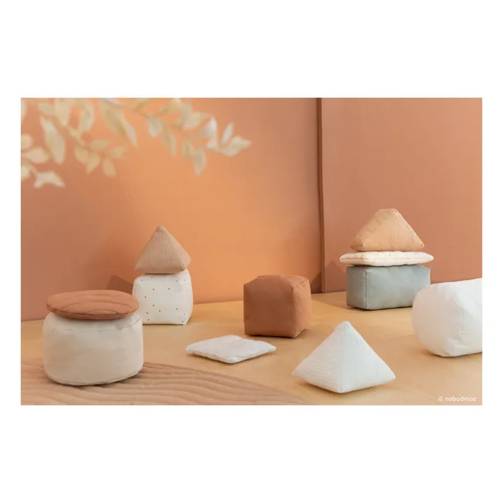 Cubos sensoriales de algodón - Set de 11 formas- Imagen del producto n°5