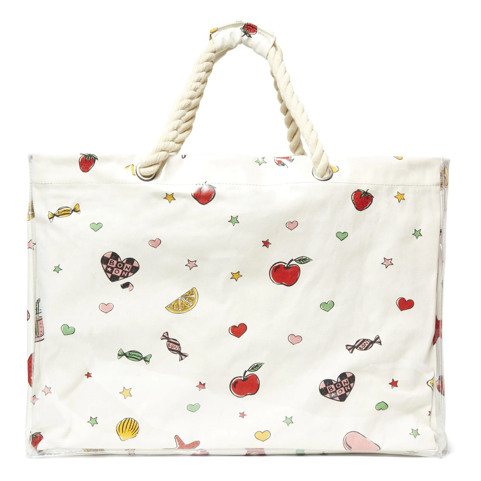 Bonton Bolso Plastificado Playa Crudo Smallable