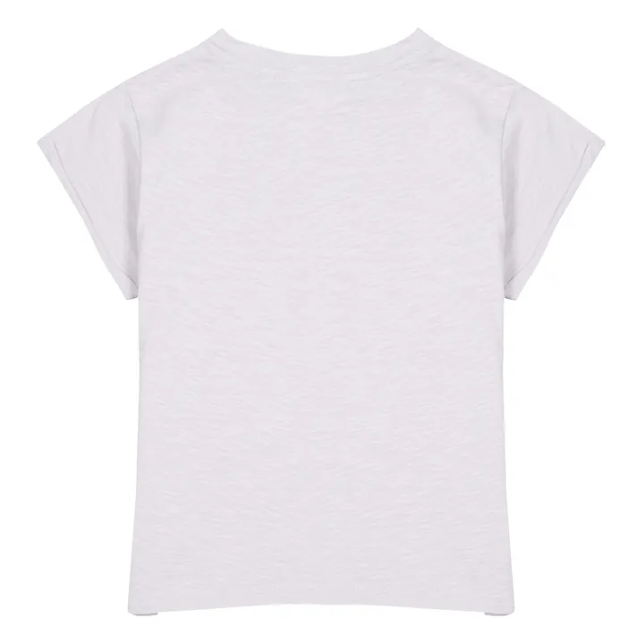 Camiseta Sunset de algodón orgánico | Lila- Imagen del producto n°2