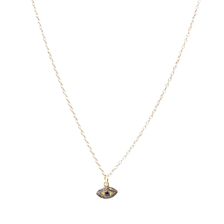 Mini Pho Eye Necklace  | Gold- Product image n°2