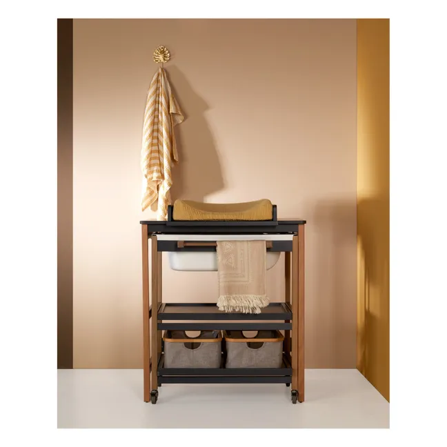 Smart Changing Table and Tub | Black