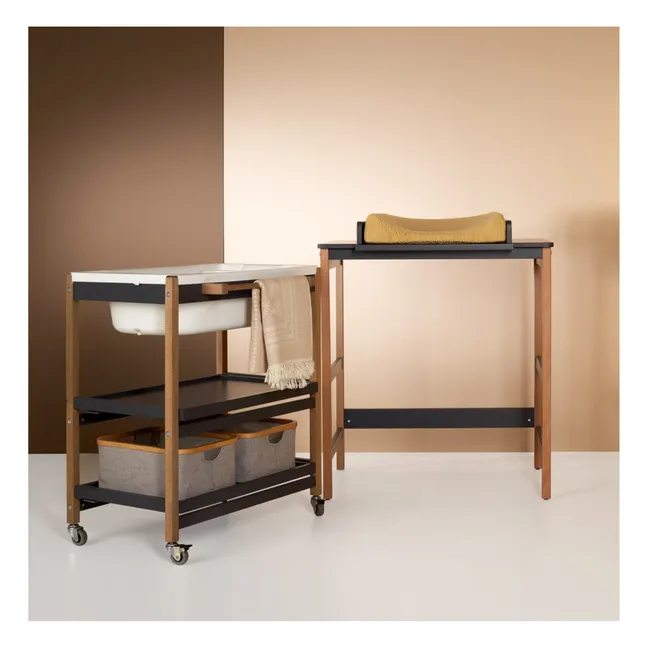 Smart Changing Table and Tub | Black