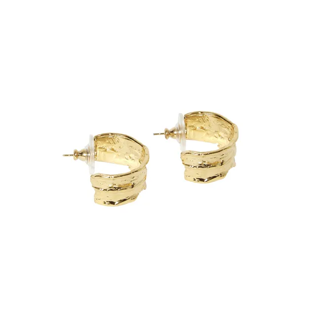 Boucles d'Oreillles Chennai Medium | Doré