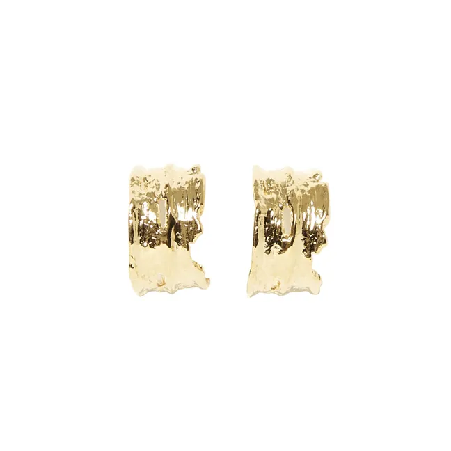 Boucles d'Oreillles Chennai Medium | Doré