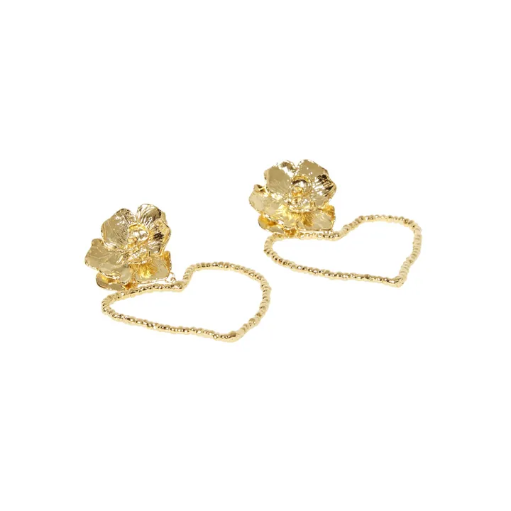 Terezina Earrings | Gold- Product image n°3