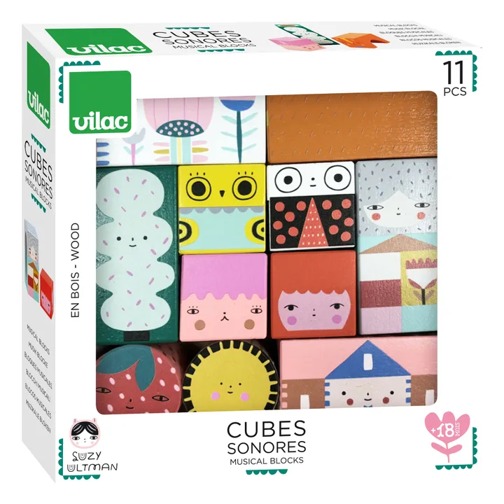 Cubes sonores - Suzy Ultman- Image produit n°1