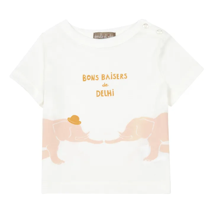 Camiseta Bons Baisers de Delhi | Rosa- Imagen del producto n°0