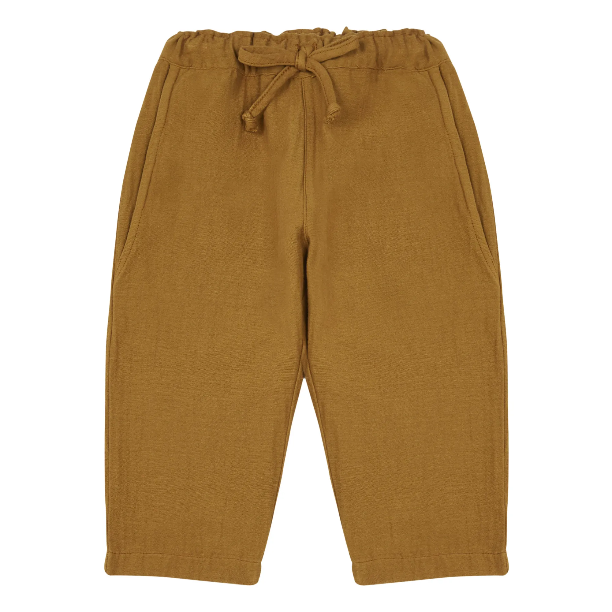 Frits Organic Cotton Trousers  | Camel- Product image n°0