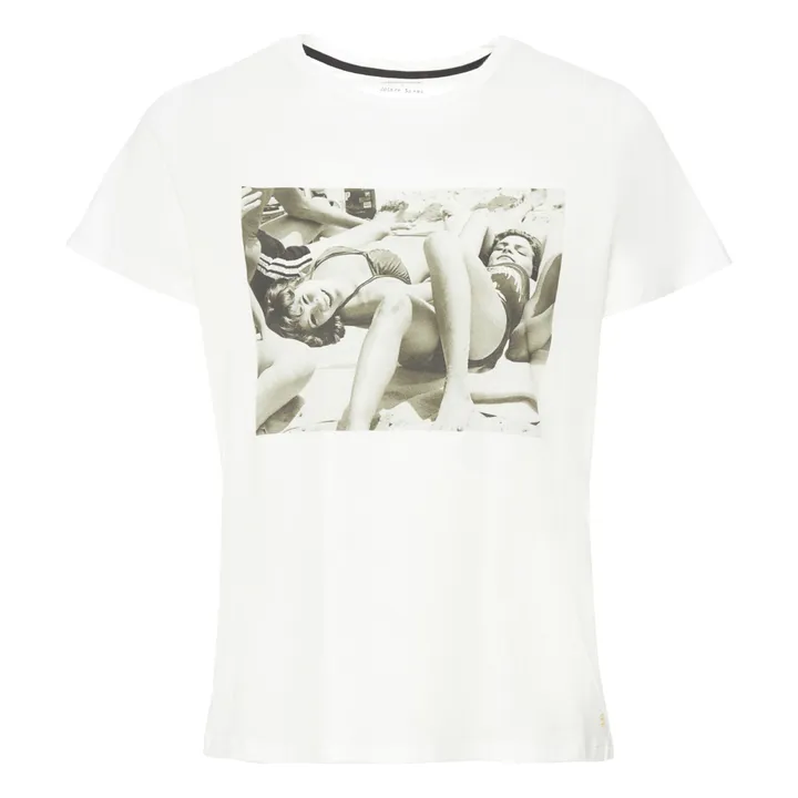 T-shirt Covi Print - Collection Femme  | Blanc- Image produit n°0