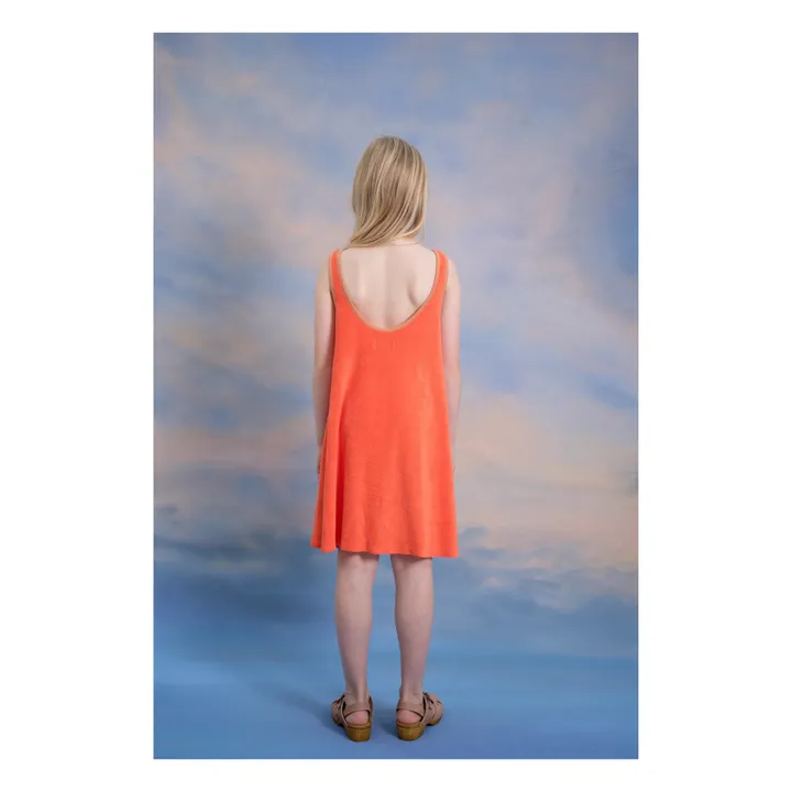 Robe Unie | Orange- Image produit n°3