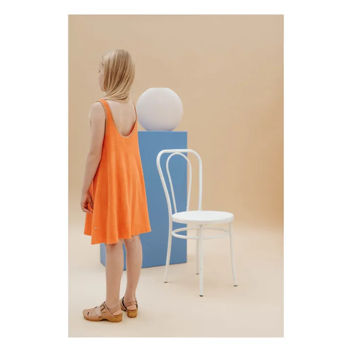 Robe Unie | Orange- Image produit n°2