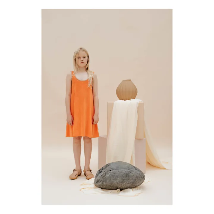 Robe Unie | Orange- Image produit n°1