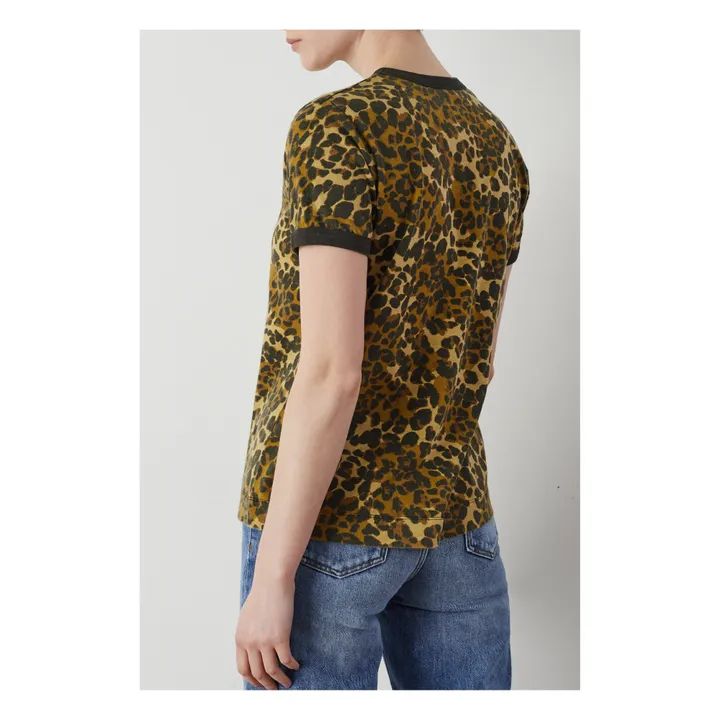 Camiseta Toscou Felino algodón orgánico | Miel- Imagen del producto n°2