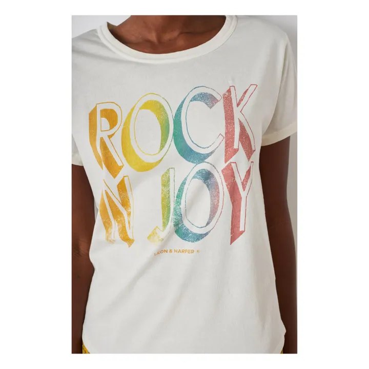 Camiseta Toro Rock algodón orgánico | Crudo- Imagen del producto n°1