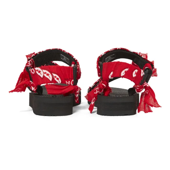 Sandales Trekky Bandana - Collection Enfant  | Rouge