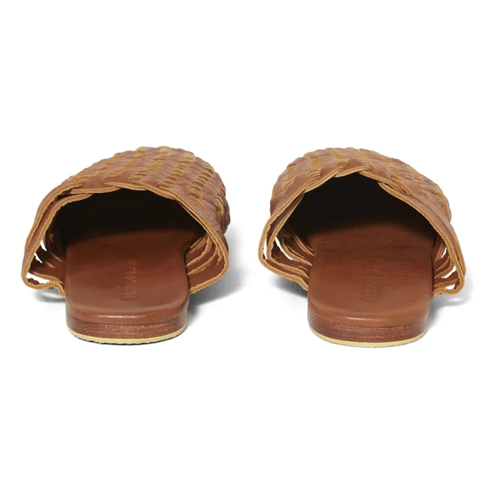Sandalen - Damenkollektion  | Kamelbraun- Produktbild Nr. 6
