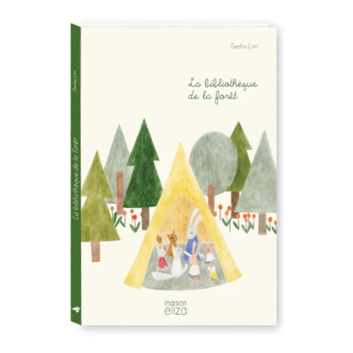 Livre La Bibliothèque de la Forêt - Seoha Lim- Image produit n°0