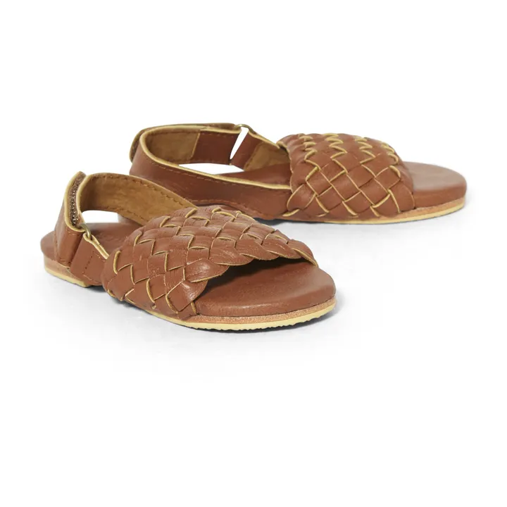 Braided Sandals  | Camel- Product image n°2