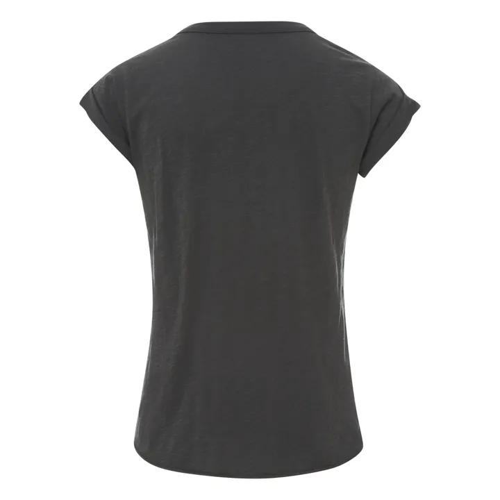 T-Shirt Tova Vibes aus Bio-Baumwolle | Kohle- Produktbild Nr. 3
