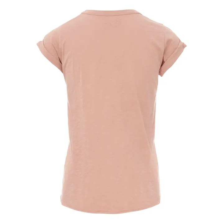 Tova Vibes Organic Cotton T-shirt | Pink- Product image n°3