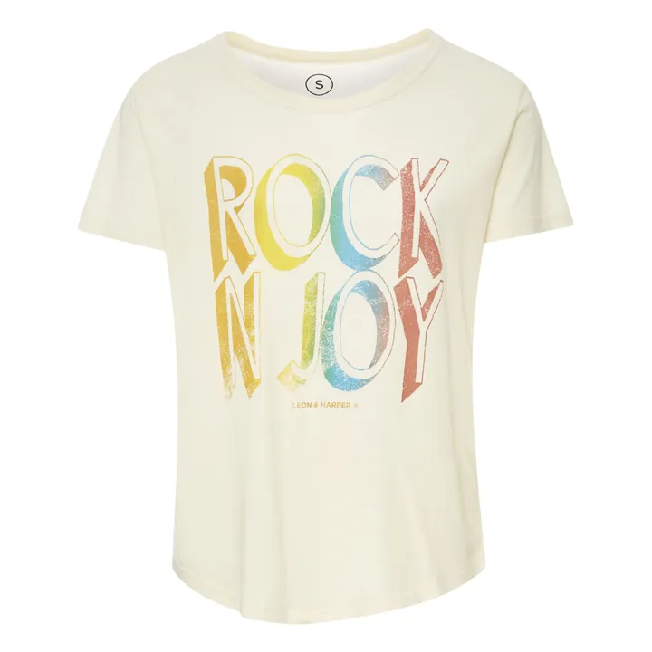 Camiseta Toro Rock algodón orgánico | Crudo- Imagen del producto n°0